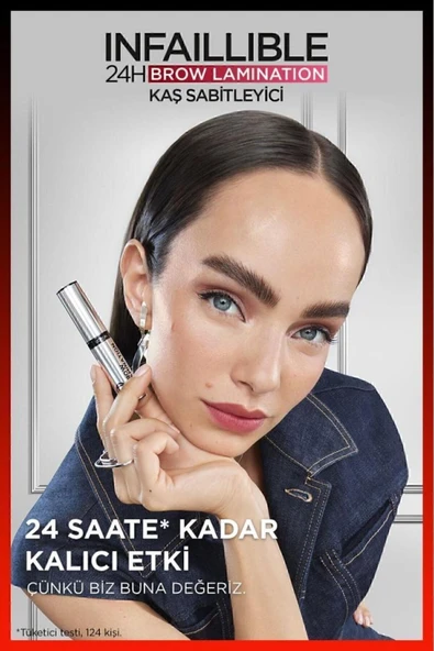 L'Oreal Paris Infaillible 24H Brow Lamination Şeffaf Kaş Sabitleyici 3600524136987 - 7
