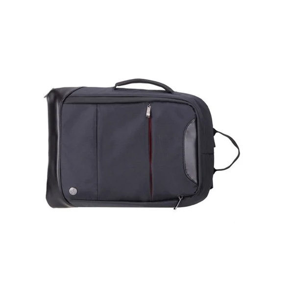 PLM Neptün 15,6" Siyah Notebook Sırt Çantası - Resim 2