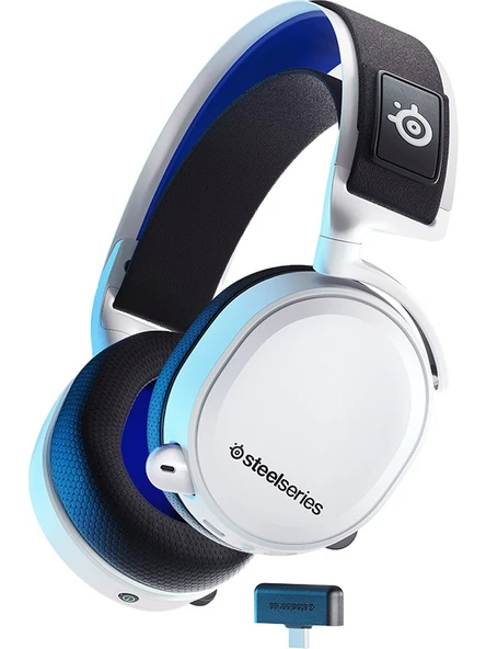 SteelSeries Arctis 7p+ Kablosuz Gaming Kulaklık - Beyaz