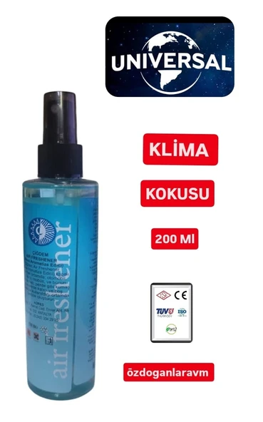 Ev OfİS Büra Dükkan Klima Koku Spreyi 200 Ml