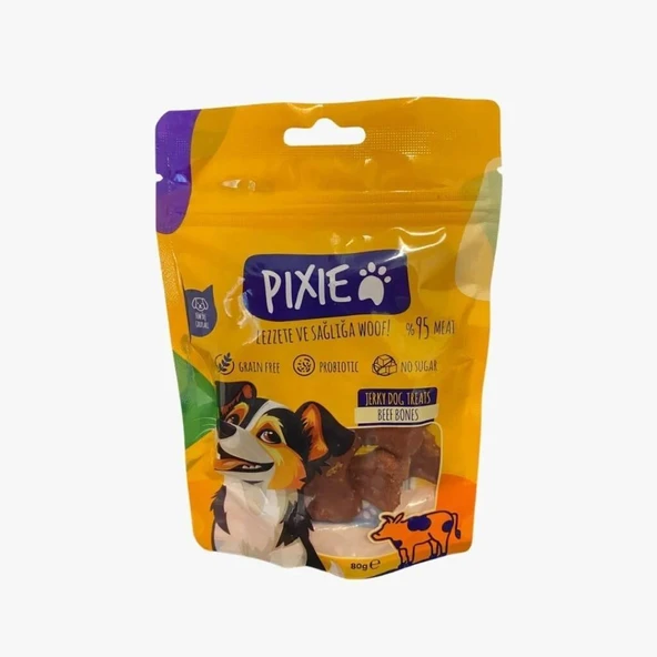 Pixie Beef Bones Köpek Ödülü 80gr ürün görseli 1