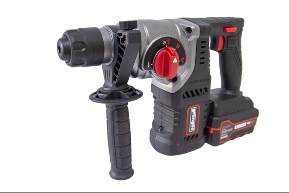 Grangos GCH20-F2 20V 5 Ah Çift Akülü SDS-Plus Kırıcı/Delici - 2
