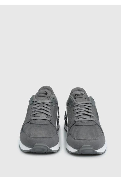 Puma ST Runner v4 Mesh 399666 03 Erkek Yürüyüş ve Koşu Ayakkabısı Gri Beyaz Siyah 40-45 - 8