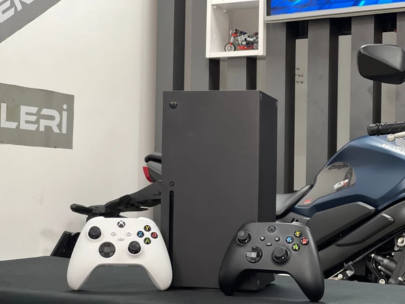 Microsoft Xbox Series X 1 TB SSD Siyah Beyaz Çift Kol Kutulu (İKİNCİ EL) - 5