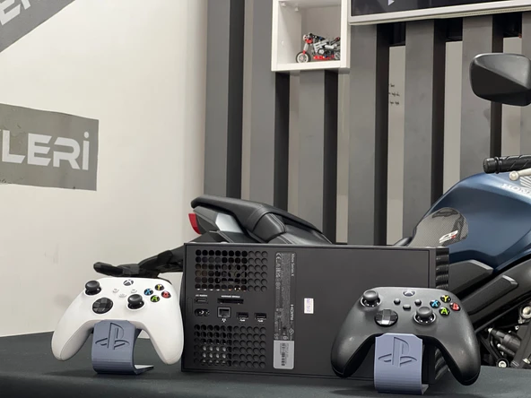 Microsoft Xbox Series X 1 TB SSD Siyah Beyaz Çift Kol Kutulu (İKİNCİ EL) - 4