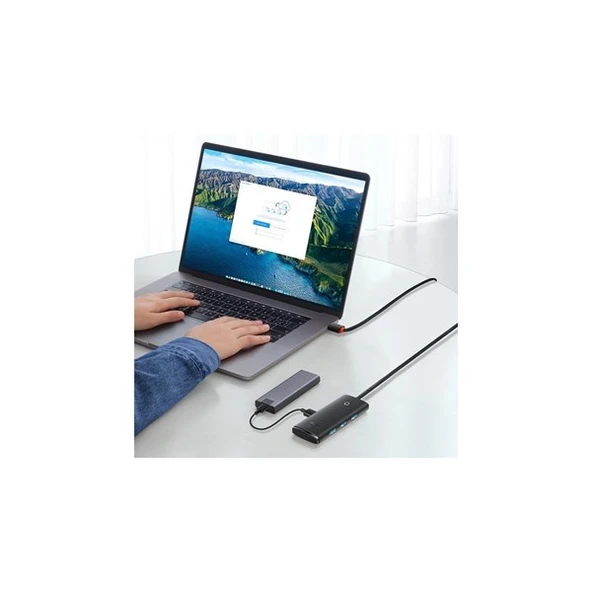 BASEUS 4port LITE 4in1 TYPE-C USB ÇOKLAYICI HUB - 3