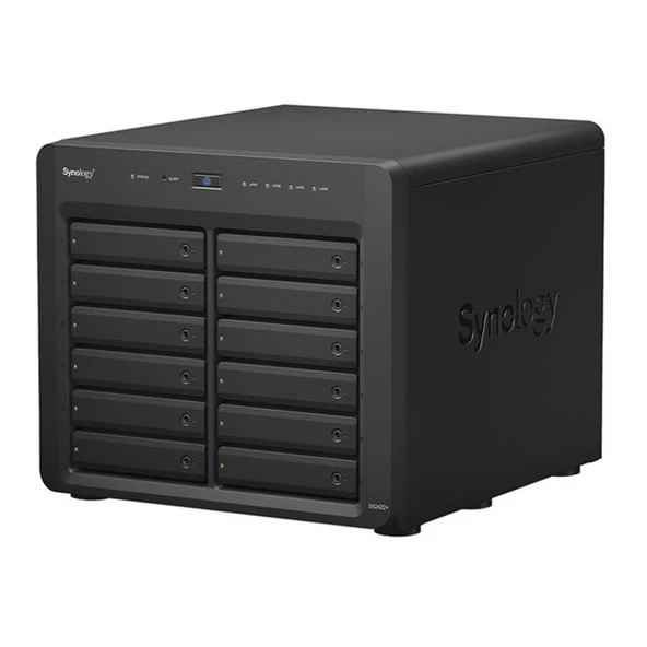 SYNOLOGY DS2422-32G PLUS RYZEN V1500B-32GB RAM-12-diskli Nas Sunucu (Disksiz) - Resim 2