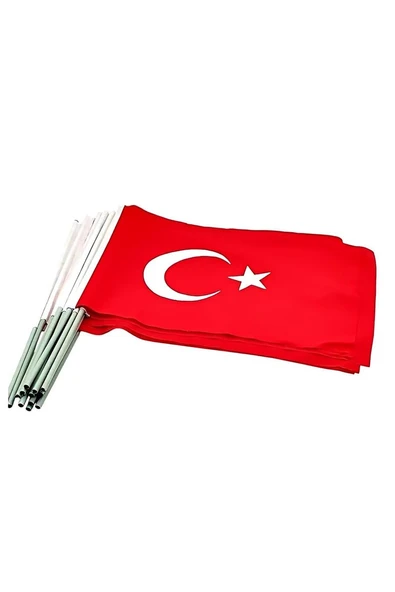 Alsepeteavm Sopalı Kumaş Türk Bayrağı 30x45 cm