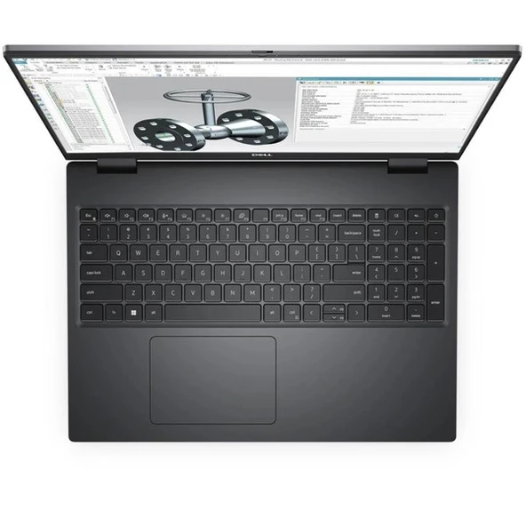 DELL 16" PRECISION M7680 v1 CORE i9 13950Hx-32GB RAM-1TB NVME-6GB RTX 1000 ADA-W11 PRO