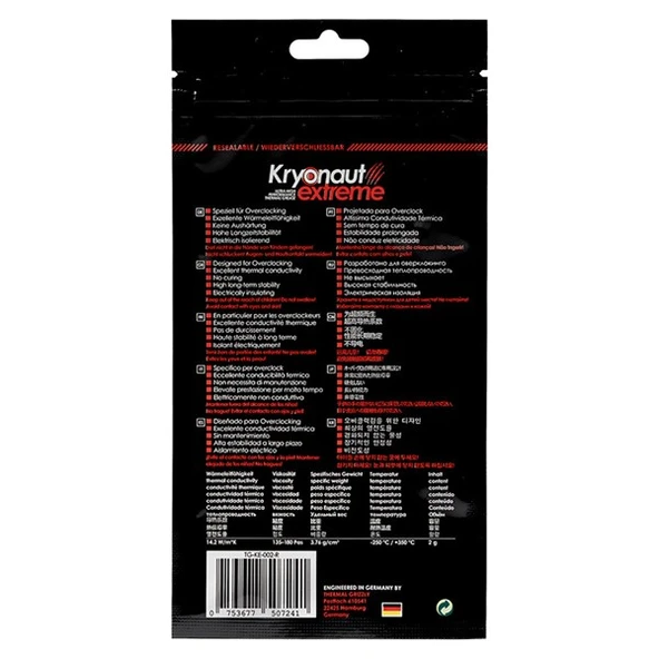 Thermal Grizzly Kryonaut Extreme 2gr Üstün Performanslı Termal Macun - 2