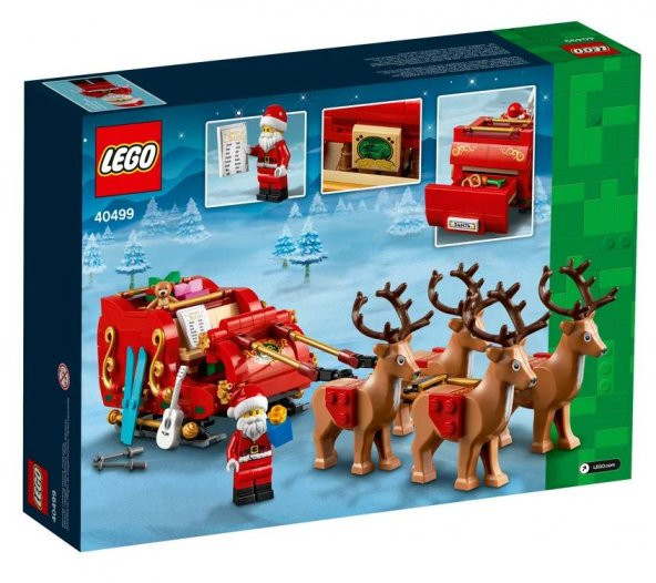Lego 40499 Santas Sleigh - Resim 2