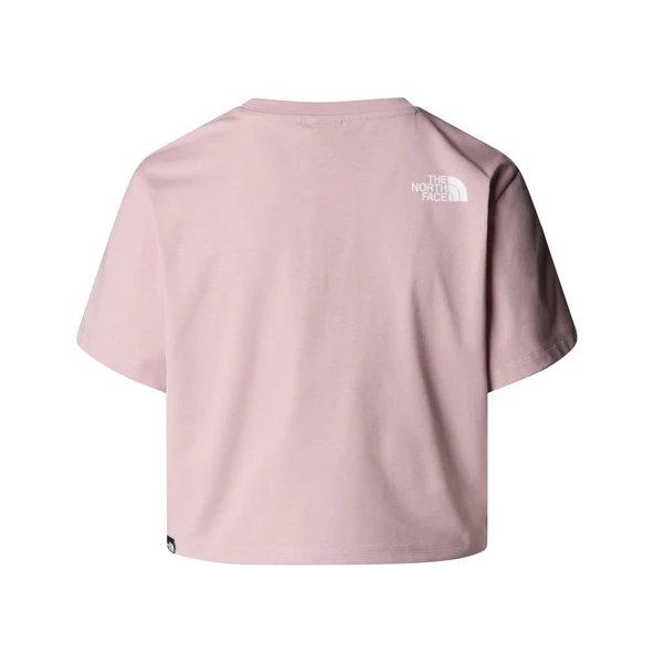 The North Face  Kadın SIMPLE DOME CROPPED RELAXED Tişört  NF0A87U40SO1 - Resim 2