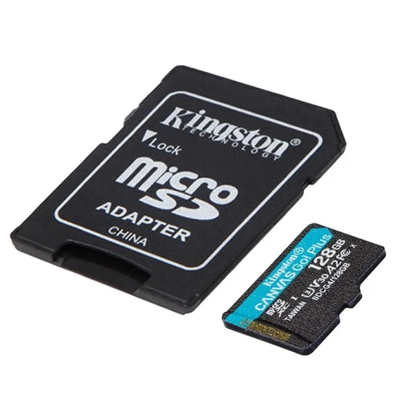 KINGSTON 128GB CANVASGO+ SDCG4/128GB MICRO-SD HAFIZA KARTI - 2