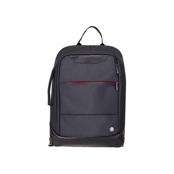 PLM Neptün 15,6" Siyah Notebook Sırt Çantası - Resim 3