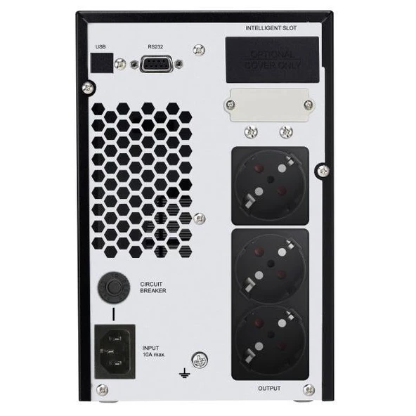 TUNÇMATİK 1KVA NEWTECH ECO X9 TSK10223 ONLINE 1/1F LED EKRAN UPS (2x12v 7AH) - 2