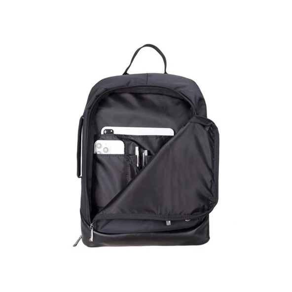 PLM Neptün 15,6" Siyah Notebook Sırt Çantası - Resim 4