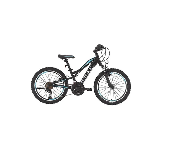 BİSAN BUFFALO ERKEK ÇOCUK BİSİKLETİ 28CM V 20 JANT 18 VİTES MAT SİYAH MAVİ