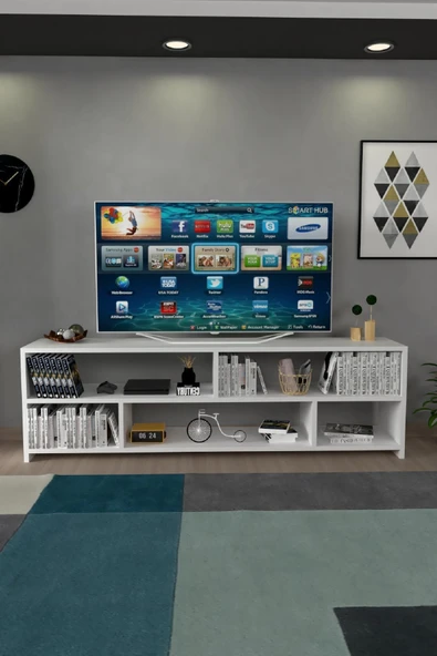 Kuzey Tv Ünitesi Beyaz - 3