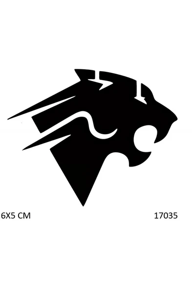 Alsepeteavm Puma Saldırısı Geçici Dövme Şablonu