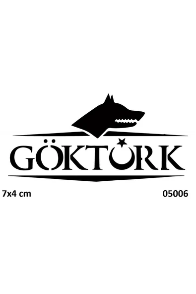 Alsepeteavm Göktürk Yazısı Geçici Dövme Şablonu