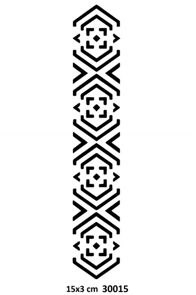 Alsepeteavm Geometrik Kol Şerit Dövmesi Geçici Dövme Deseni