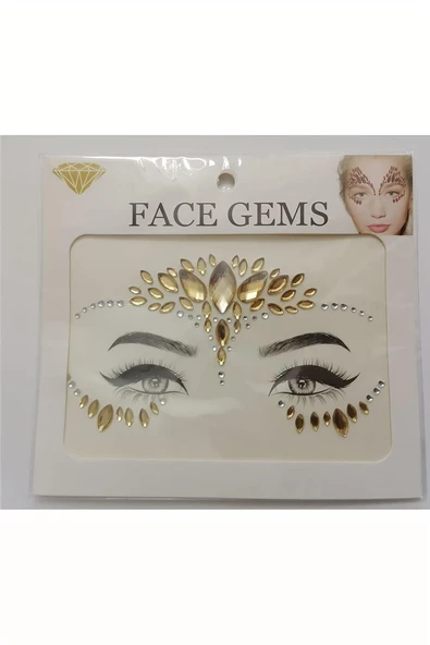 Alsepeteavm Face Gems Yüz Taşı Model4