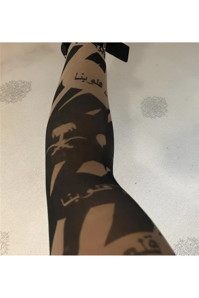Alsepeteavm Çift Kol Giyilebilir Dövme Arabic Desenler Tattoo Sleeve
