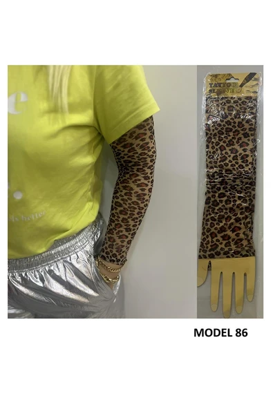 Alsepeteavm Giyilebilir Dövme Çift Kol 2 Adet Kol Çorap Dövmesi Sleeve tattoo Model86