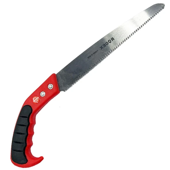 Budama Testeresi Kılıflı 300 mm Çelik Düz Bahçe Ağaç Dal Bağ El Testeresi - 3