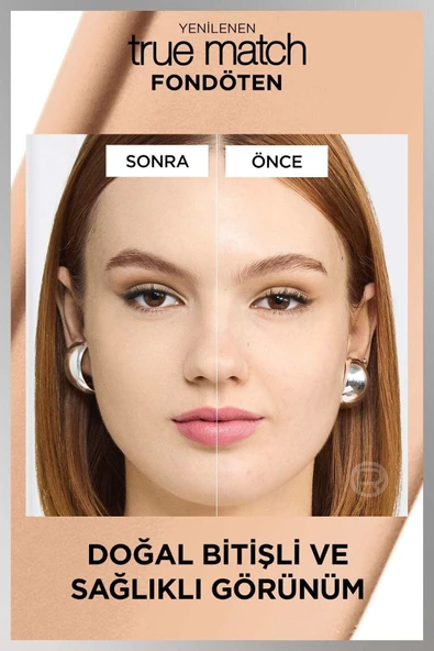 L'Oreal Paris L'oréal Paris True Match Bakım Yapan Fondöten - 1n Nötr Alt Ton 3600522862383 - 7