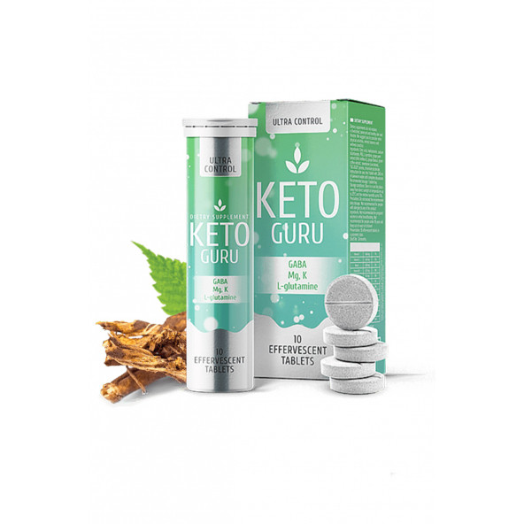 Keto Guru 20 Efervesan Tablet 80 Gr - 1