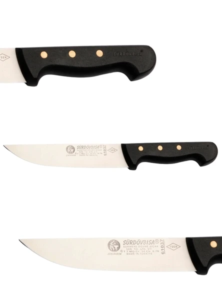 Sürdövbisa F61037 Plastik Pimli Sap Kasap Bıçağı - Resim 2