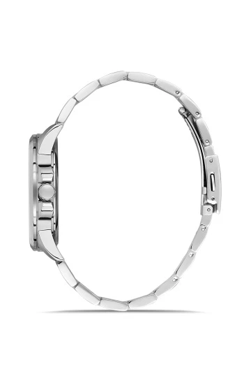 Ferro F11313A-A2 Çelik Gri Siyah Kadran 43 mm Erkek Kol Saati - 2