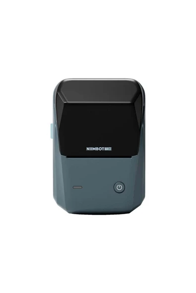 B1 Bluetooth Termal Etiket Yazıcı - Göl Mavisi - 3
