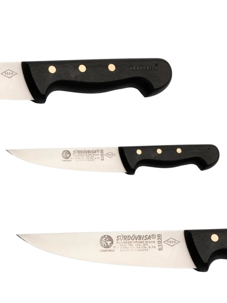 Sürdövbisa F61036 Plastik Pimli Sap Kasap Bıçağı (Sıyırma Bıçağı ) - Resim 2