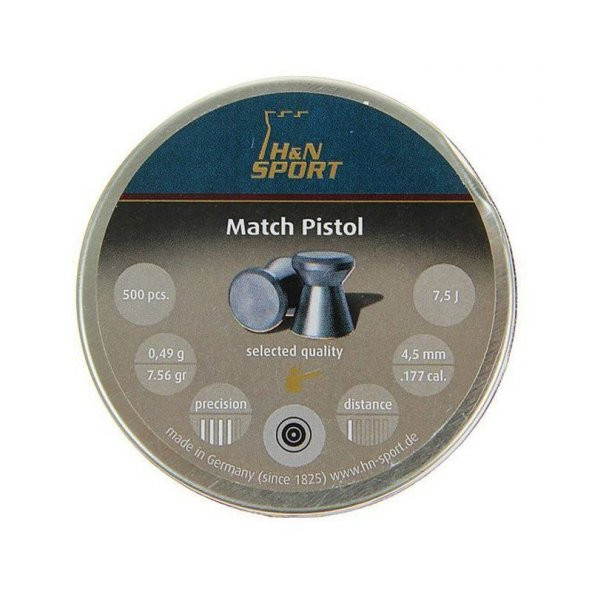 H&N MATCH PISTOL 4.49 LP HAVALI SACMA(500) - 7