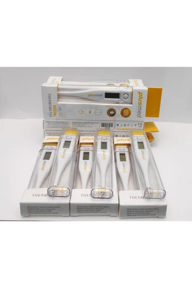 PLUSMED Pm 101 Dijital Koltuk Altı Beden Derecesi (thermometer) 6 Adet (kutuda 6 Adet) - 2