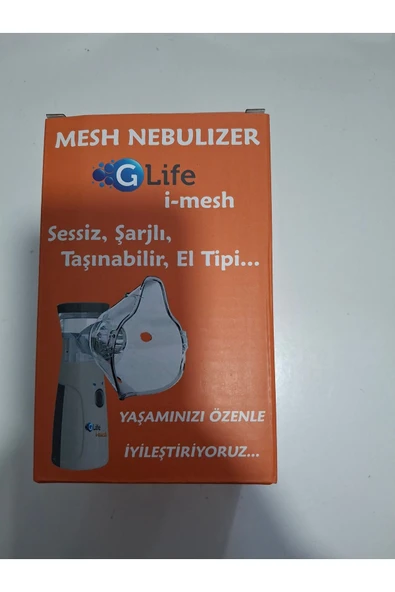 G-LIFE G LİFE İ-MESH SARJLI SESSİZ TAŞINABİLİR NEBULİZATÖR CİHAZI