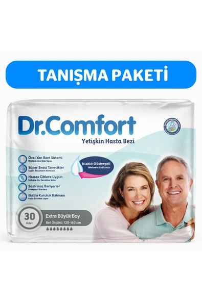 NMY DR.COMFORT YETİŞKİN HASTA BEZİ L BEDEN