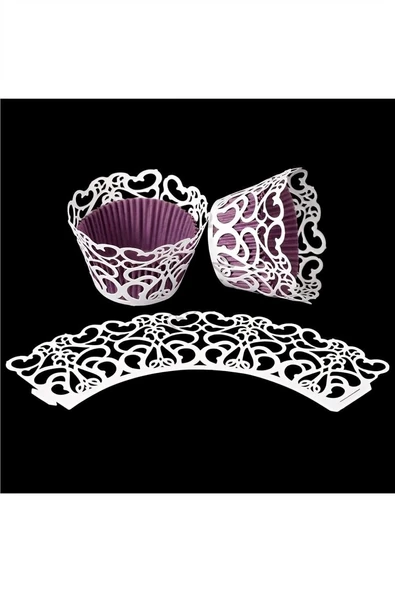 Alsepeteavm CUPCAKE KENAR DANTELİ - SEYREK DANTEL - 10 ADET