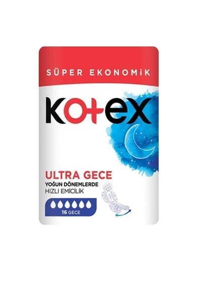kotex ultra gece 16 adet