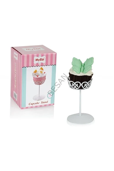 Alsepeteavm METAL CUPCAKE STANDI BEYAZ