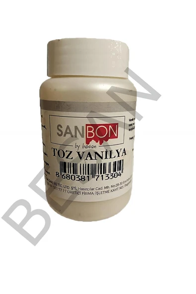Alsepeteavm TOZ VANİLYA 80GR
