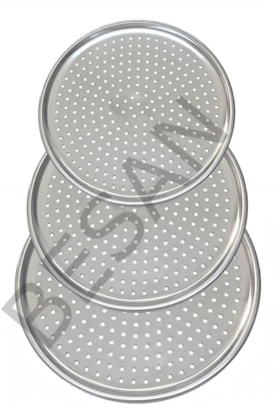 Alsepeteavm PASLANMAZ ÇELİK PİZZA TEPSİSİ 28CM.