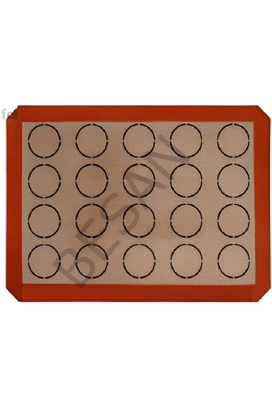 Alsepeteavm İTHAL MAKARON SİLPAT 30X42 - ISIYA DAYANIKLI HAMUR AÇMA ALTLIĞI ( ÖRTÜSÜ)