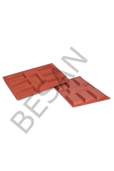 Alsepeteavm DİKDÖRTGEN BÜYÜK SİLİKON KALIP 7'Lİ
