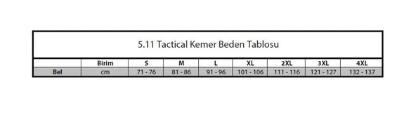 5.11 TDU PANTOLON KEMER YESIL - 7