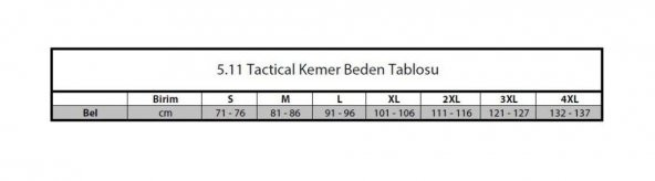 5.11 TRAINER 1 1/2 KAHVE KEMER - 11