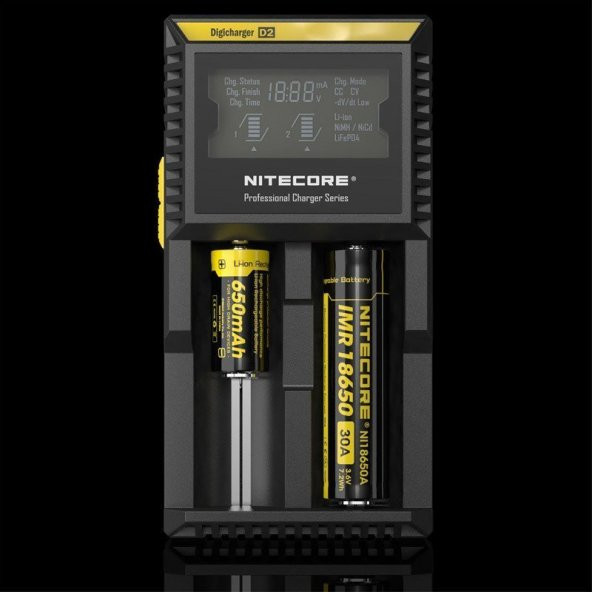 NITECORE D2 PIL DOLUM KITI (DIGICHARGER) - 8