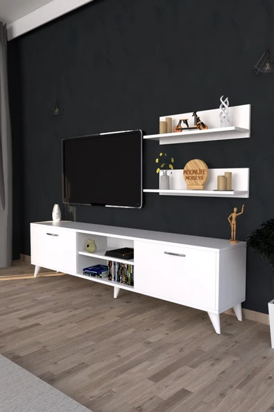 Zümrüt Tv Ünitesi  Beyaz - 2